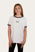 Ringers Western Western Wonder Girls Ringer T-Shirt - Front