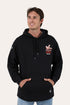 Ringers Western Whiskey Business Mens Pullover Hoodie - Front
