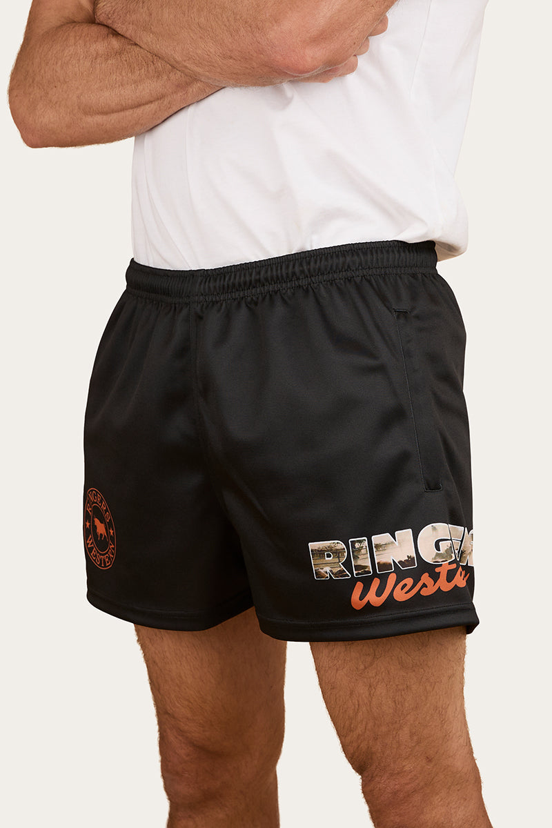 Ringers Western Yarded Unisex Footy Short - Front