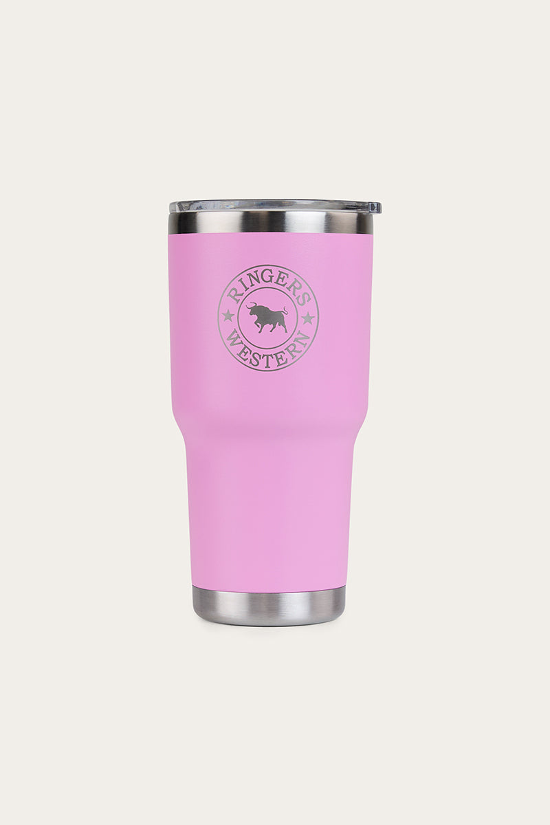 Ringers Western Yarra Powder Coated Insulated Tumbler - Pastel Pink