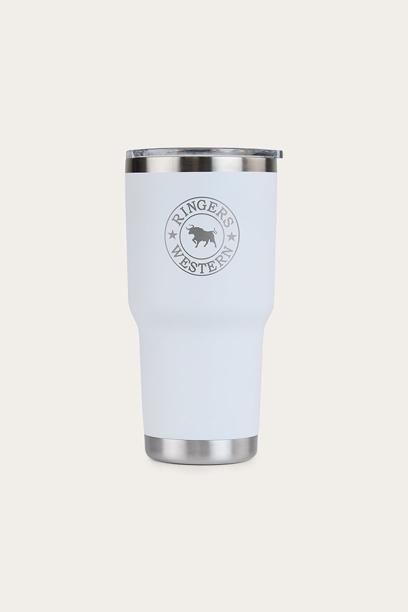 Ringers Western Yarra Powder Coated Insulated Tumbler - White