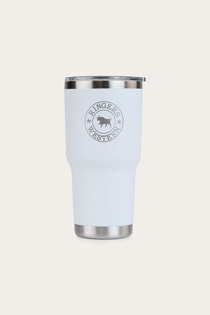Ringers Western Yarra Powder Coated Insulated Tumbler - White