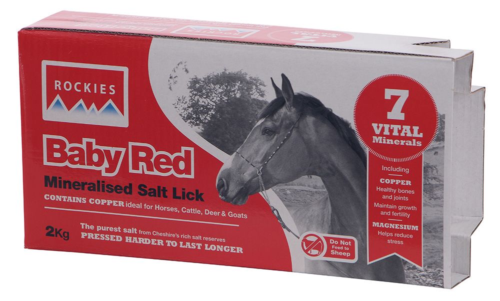 Rockies Baby Red Salt Lick 2kg
