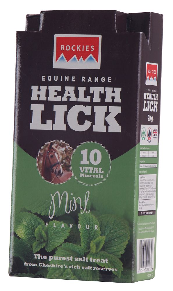 Rockies Mint Flavour Health Lick 2kg