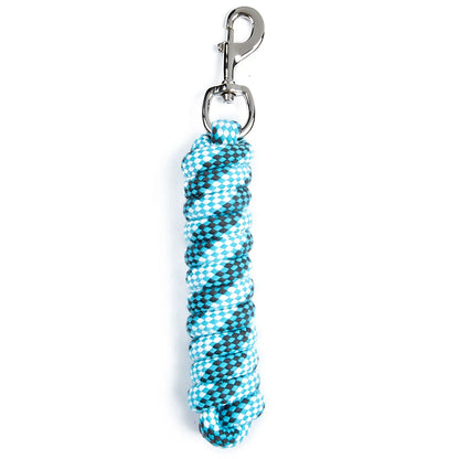 Roma Cotton Deluxe Leadrope - Teal Charcoal
