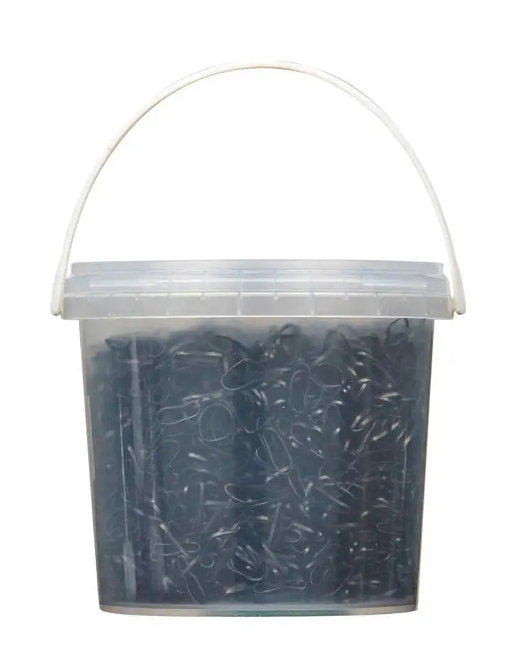 Roma Easy Braid Bands - Black Tub