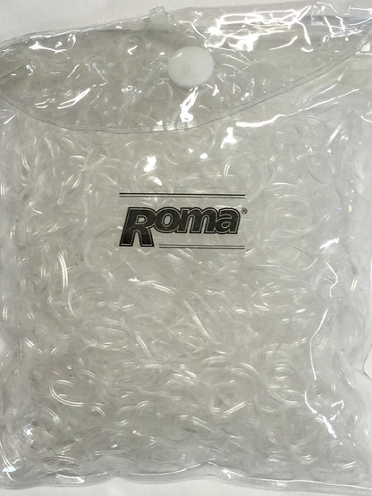 Roma Easy Braid Bands - Clear Bag