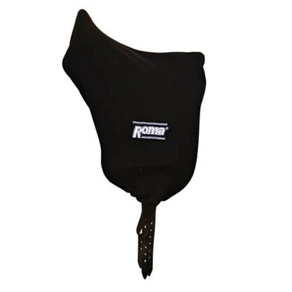 Roma Fleece Saddle Cover - Black