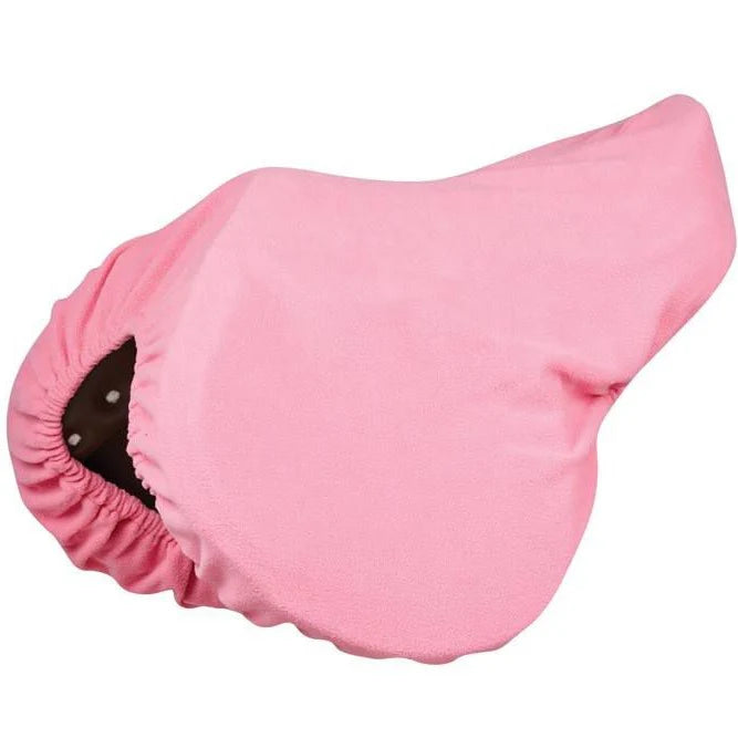 Roma Fleece Saddle Cover - Pink