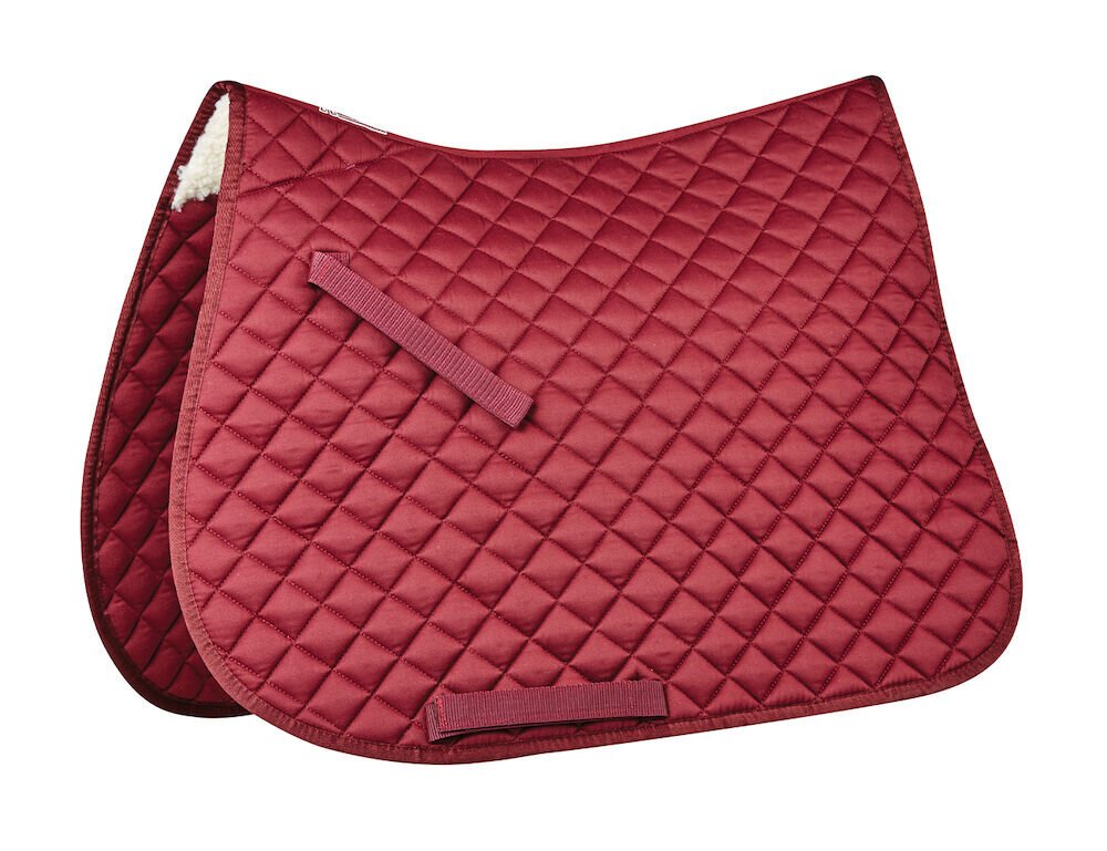 Roma Grand Prix All Purpose Saddle Pad - Maroon