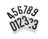 Roma Magnetic Back Numbers