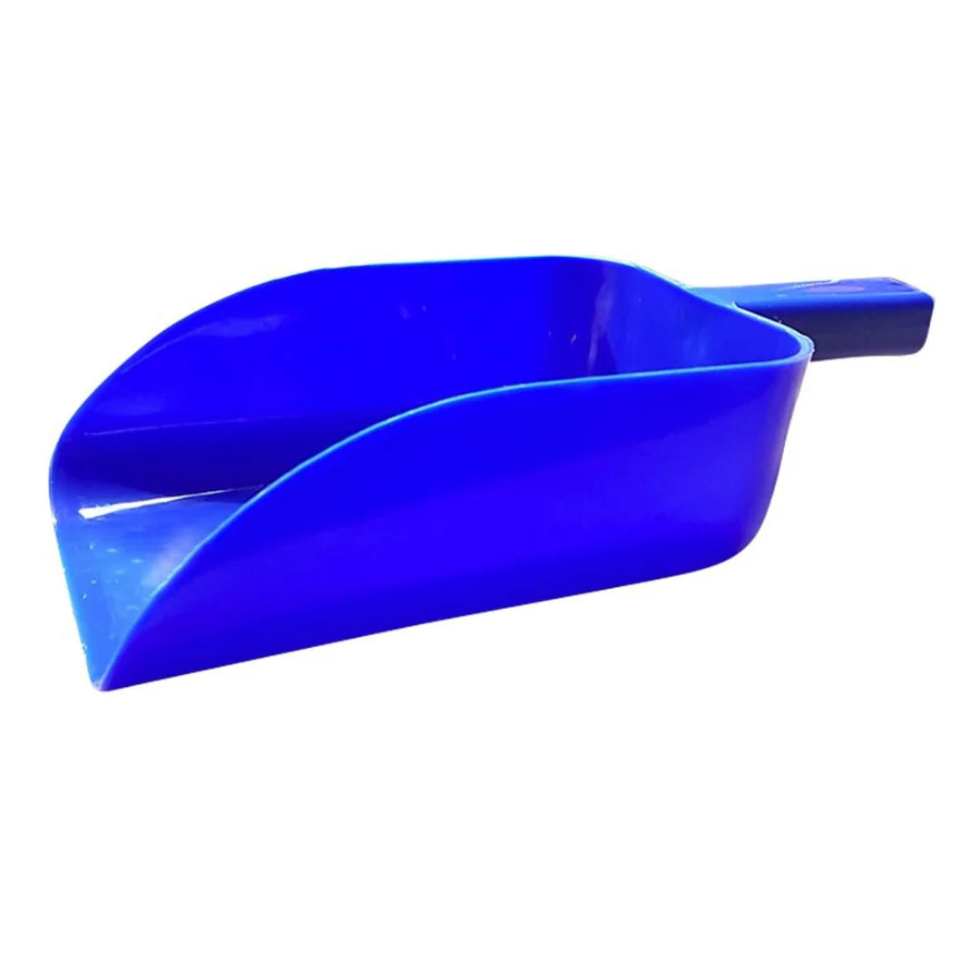 Roma Plastic Feed Scoop - Blue