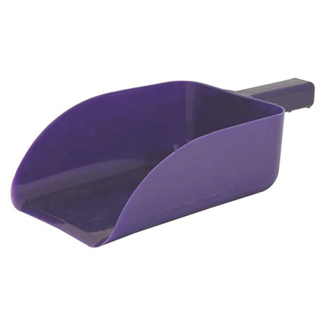 Roma Plastic Feed Scoop - Purple