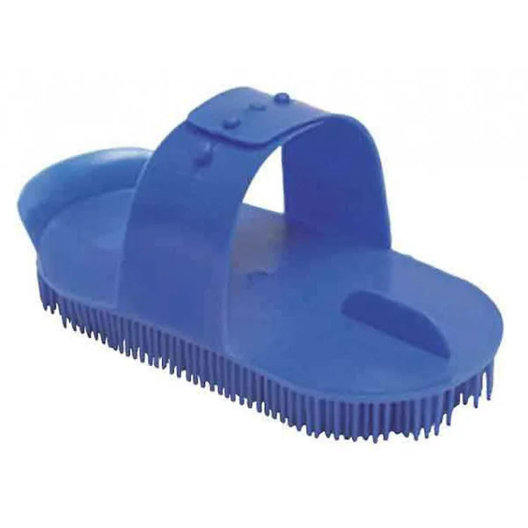 Roma Plastic Sarvis Curry Comb - Blue