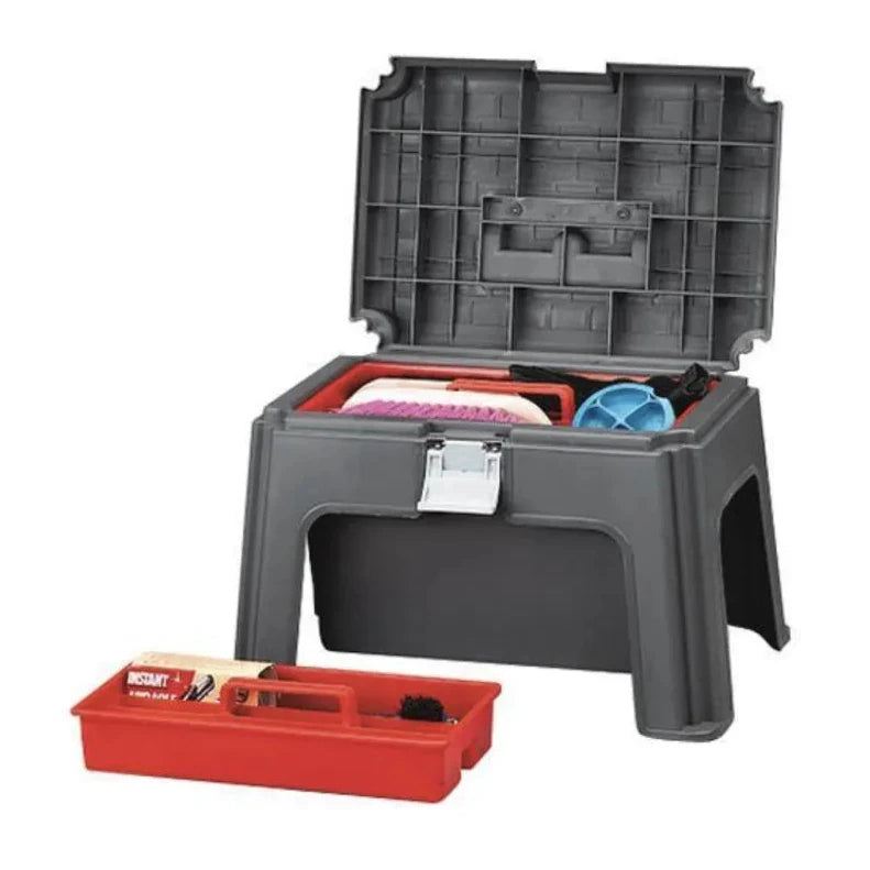 Roma Step Up Grooming Box - Grey