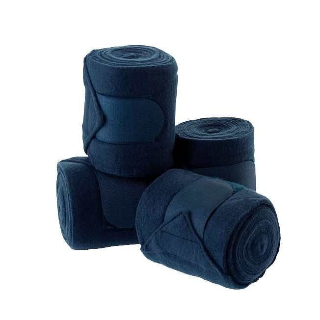 Roma Thick Polo Bandages 4 Pack - Navy