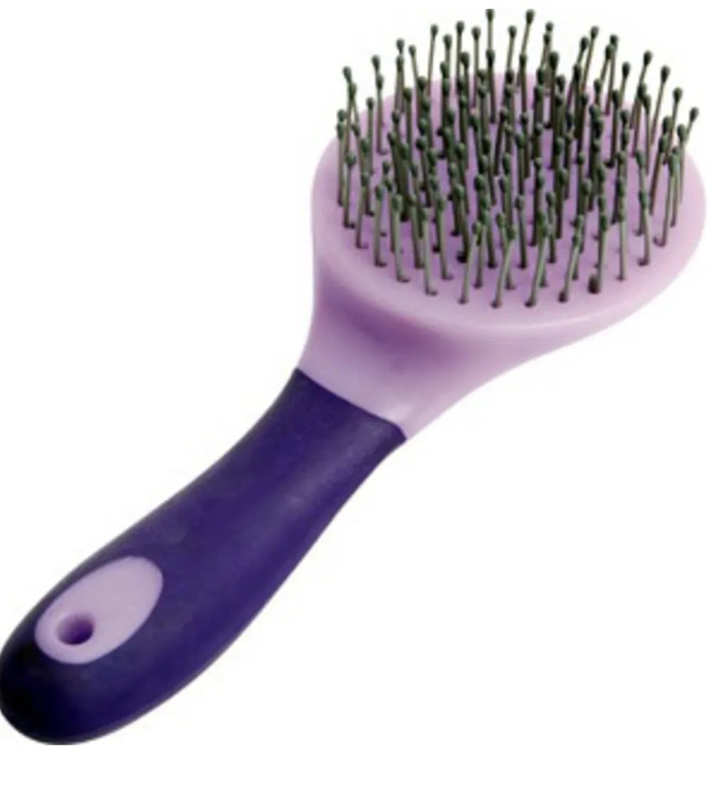 Roma Two Tone Mane &amp; Tail Brush - Purple