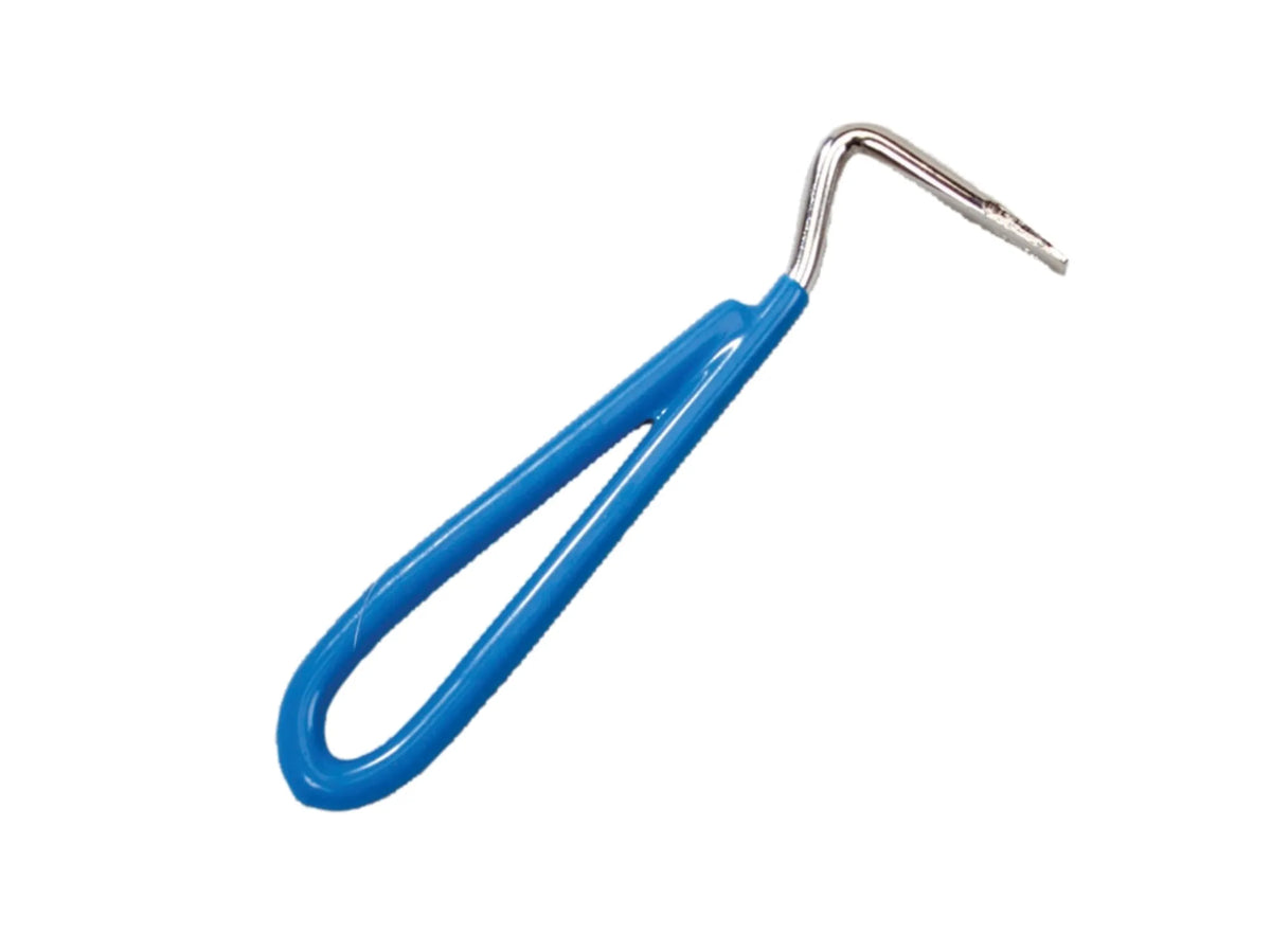 Roma Vinyl Handle Hoof Pick - Blue