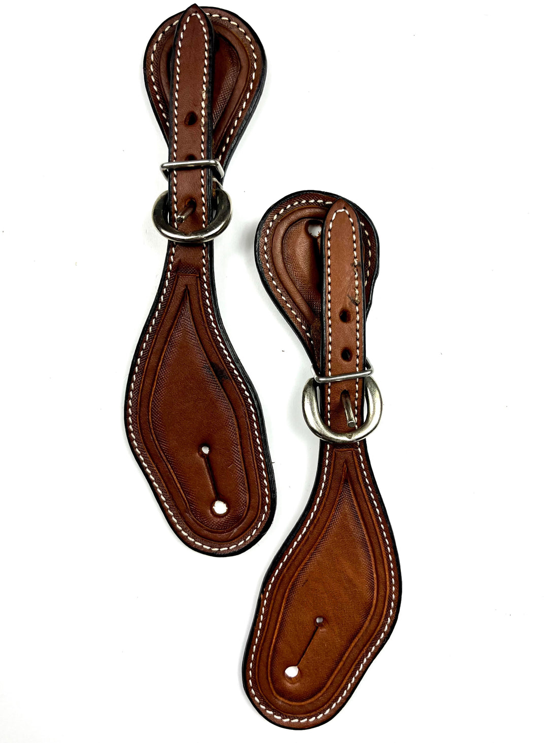 Ezy Ride Spur Strap Shaped Plain Dark Youth