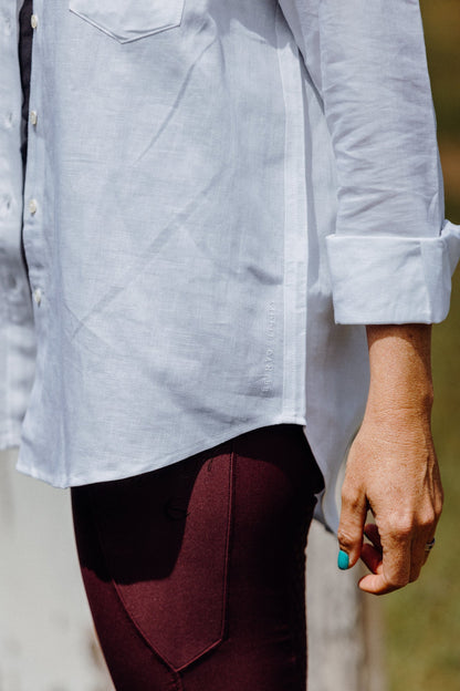 Saddle &amp; Canter Linen Shirt - 4
