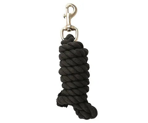 Saxon Cotton Brass Snap Lead - Black