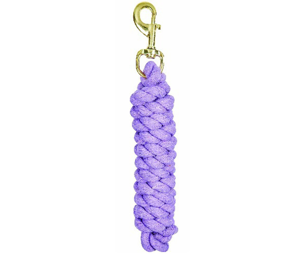 Saxon Cotton Brass Snap Lead - Lavender