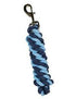 Saxon Cotton Brass Snap Lead - Navy Light Blue