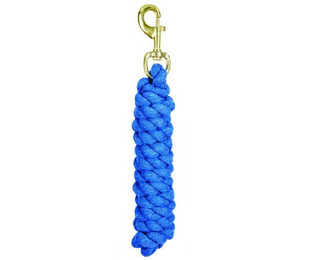 Saxon Cotton Brass Snap Lead - Navy