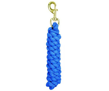 Saxon Cotton Brass Snap Lead - Navy