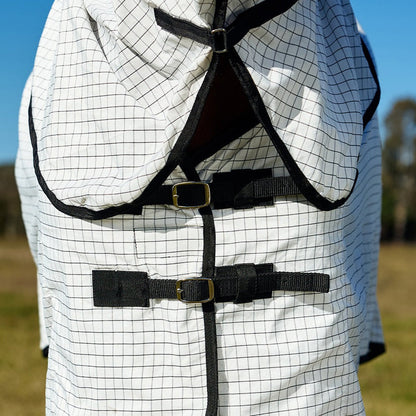 Saxon Kool Coat Classic Lite Sheet Combo - White Black Chest