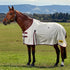 Saxon Kool Coat Cotton Sheet Standard Neck - White Burgundy