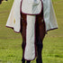 Saxon Kool Coat Cotton Tail Bag - White Burgundy