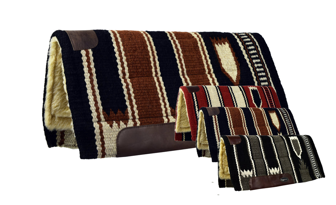 Ezy Ride Wool Show Pad with Fleece