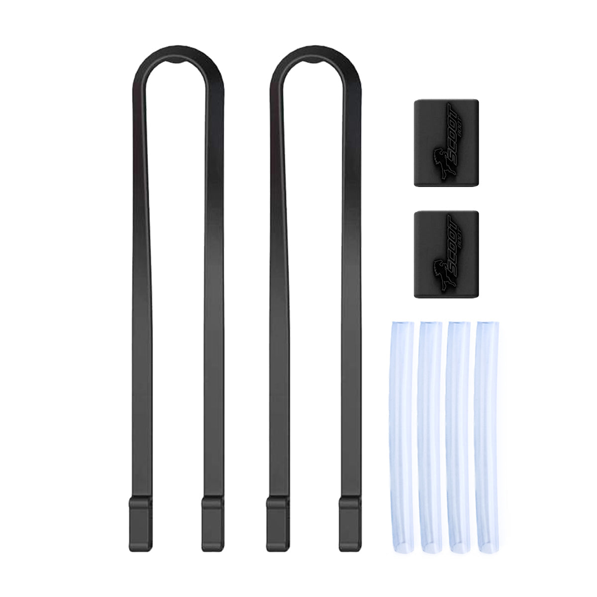 Scootboot Mud Straps - Black