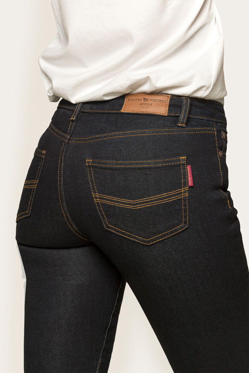 Ringers Western Victoria Womens Mid-Rise Straight Leg Jeans