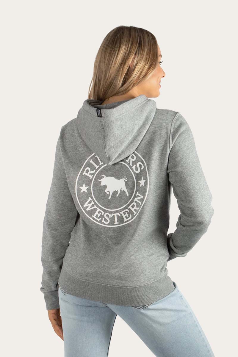 Ringers Western Signature Bull Womens Pullover Hoodie
