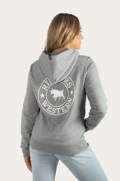 Ringers Western Signature Bull Womens Pullover Hoodie