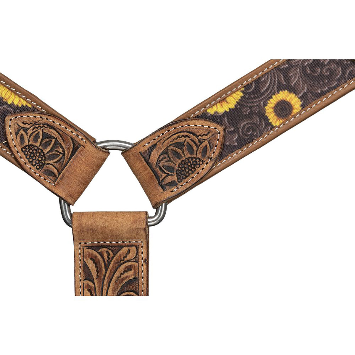 Silver Royal Mini Sunflower Breastcollar - 2