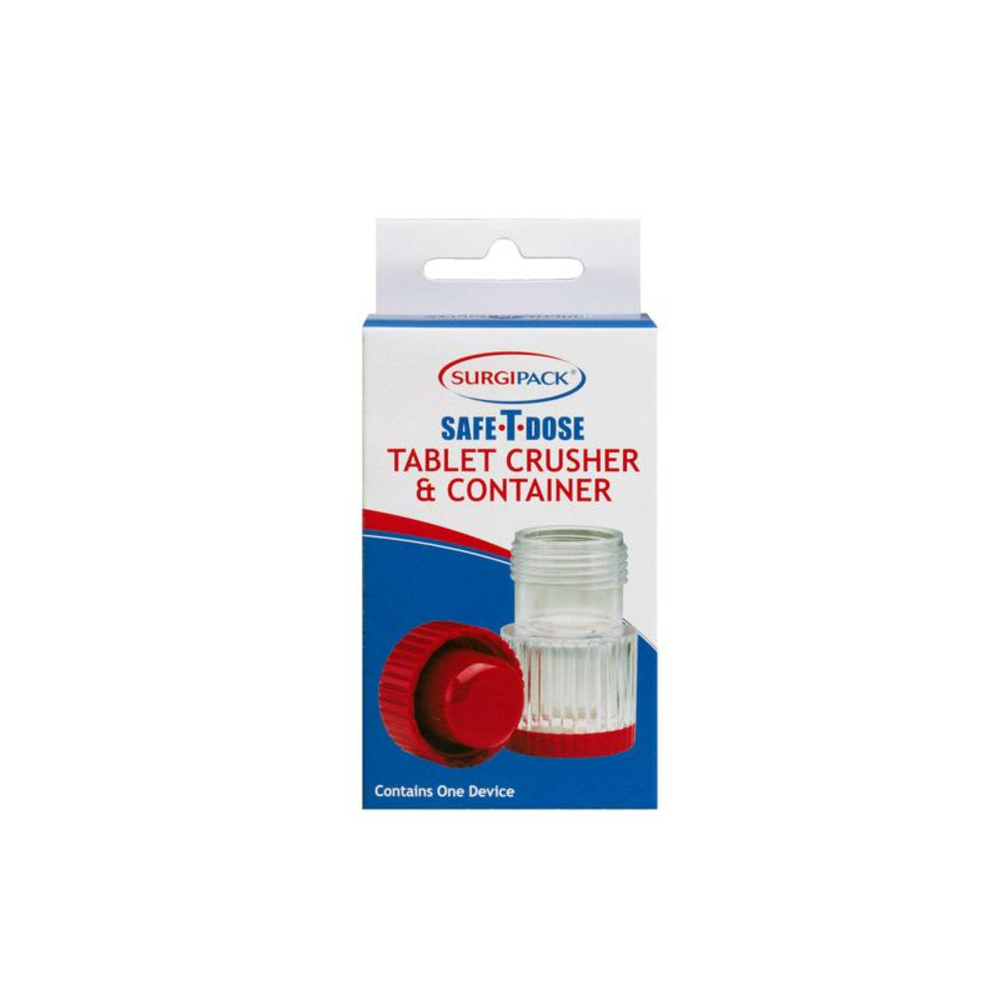 SurgiPack Safe-T-Dose Tablet Crusher