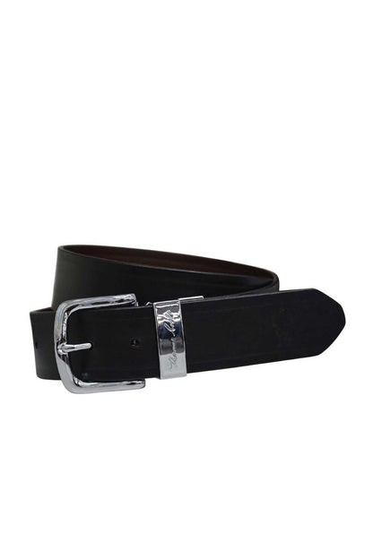 Thomas Cook Signature Reversible Belt - Silver/Black/Brown