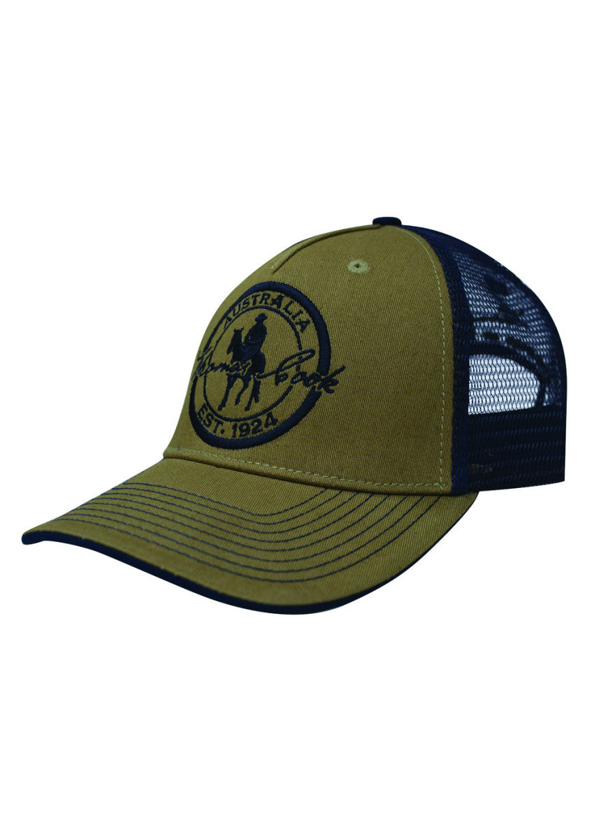 Thomas Cook Thomas Trucker Cap - Tan/Navy