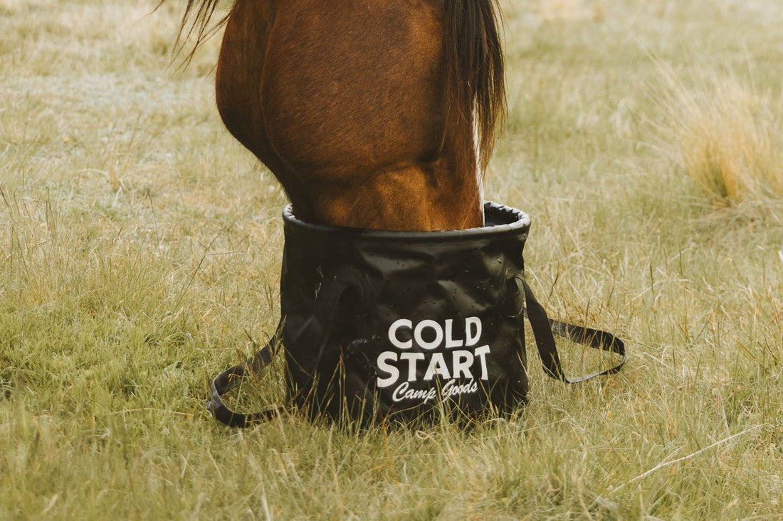The Big Bucket | 20L Collapsible Feed &amp; Water Bucket