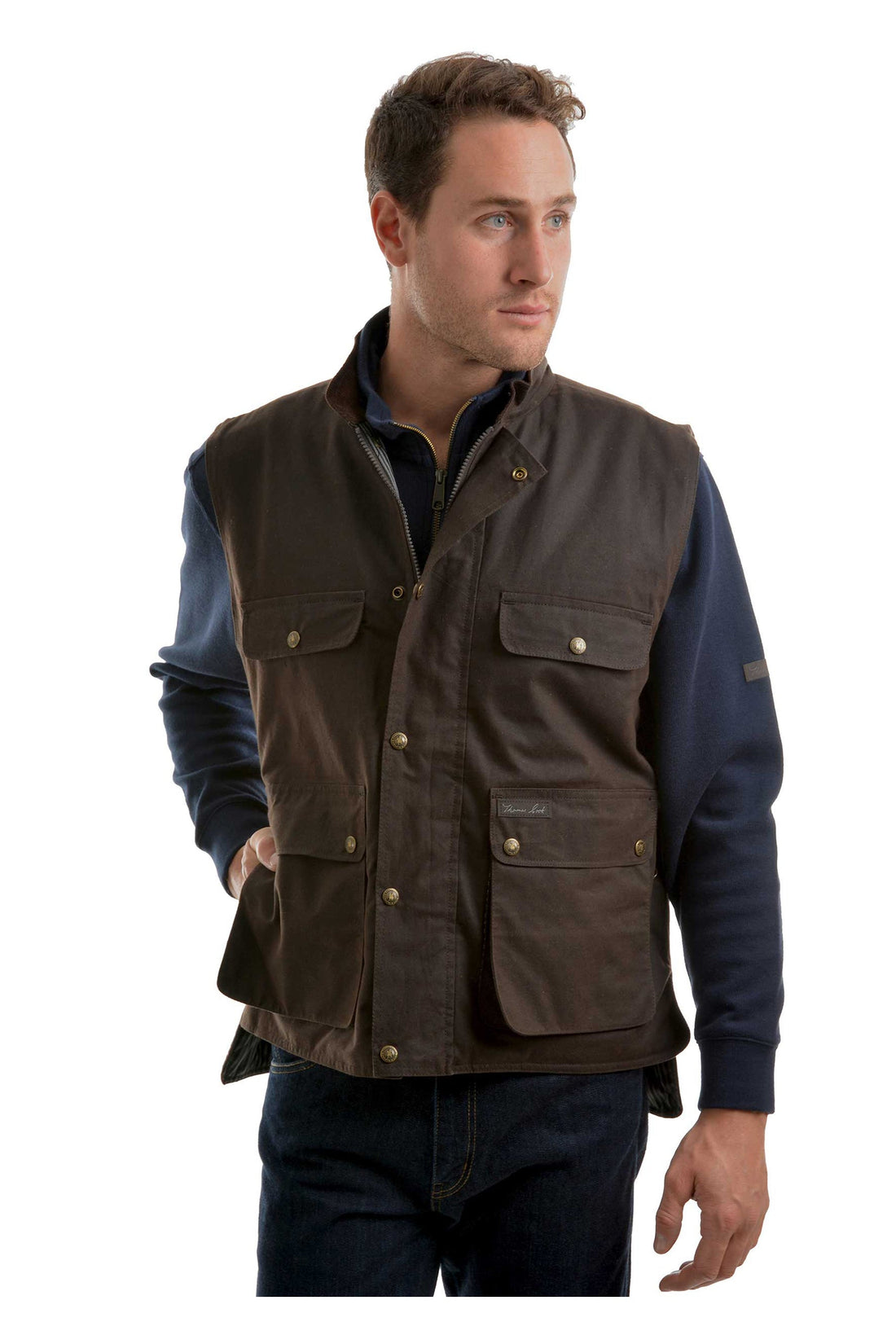 Thomas Cook High Country Professional Oilskin Vest