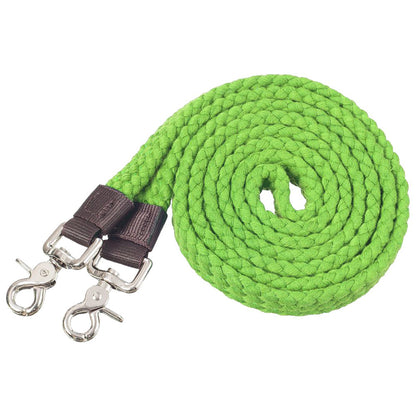 Tough1 Pro Flat Cotton Roping Reins - 7