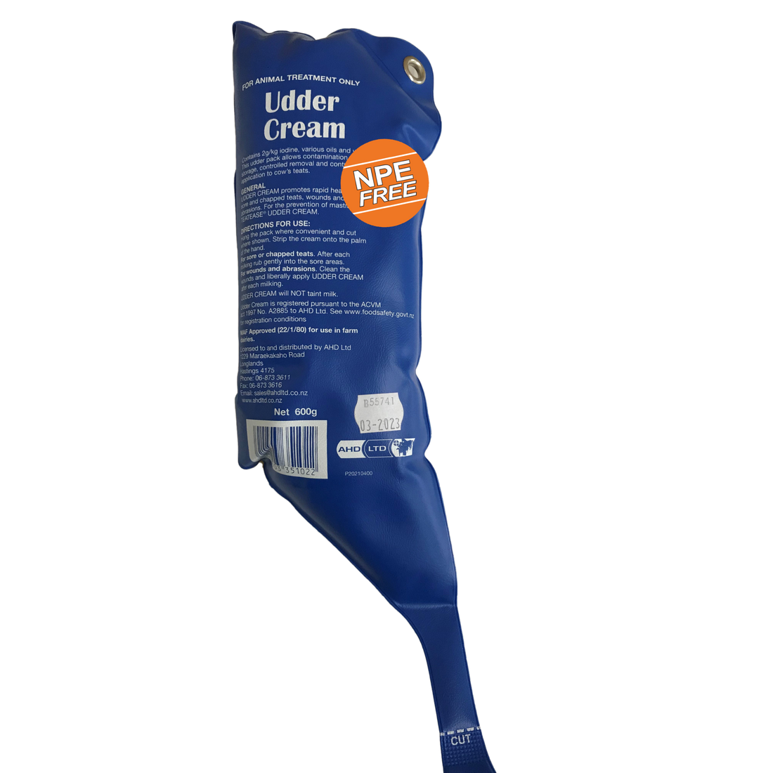 AHD Iodine Udder Cream