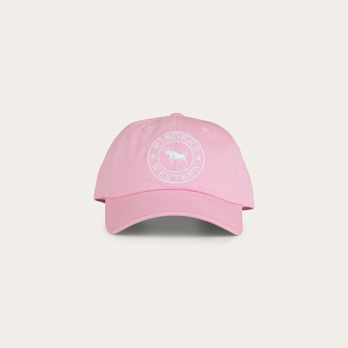 Ringers Western Universal Baseball Cap Pink/White