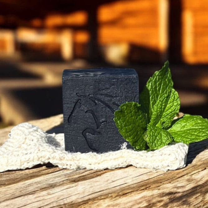 Eco Horse Purple Blue Soap Block