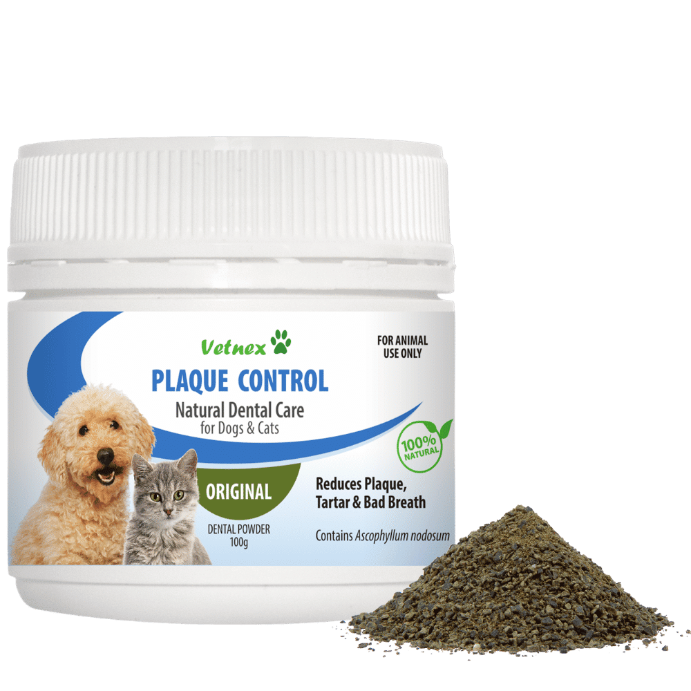 Vetnex Plaque Control dental powder original 100g