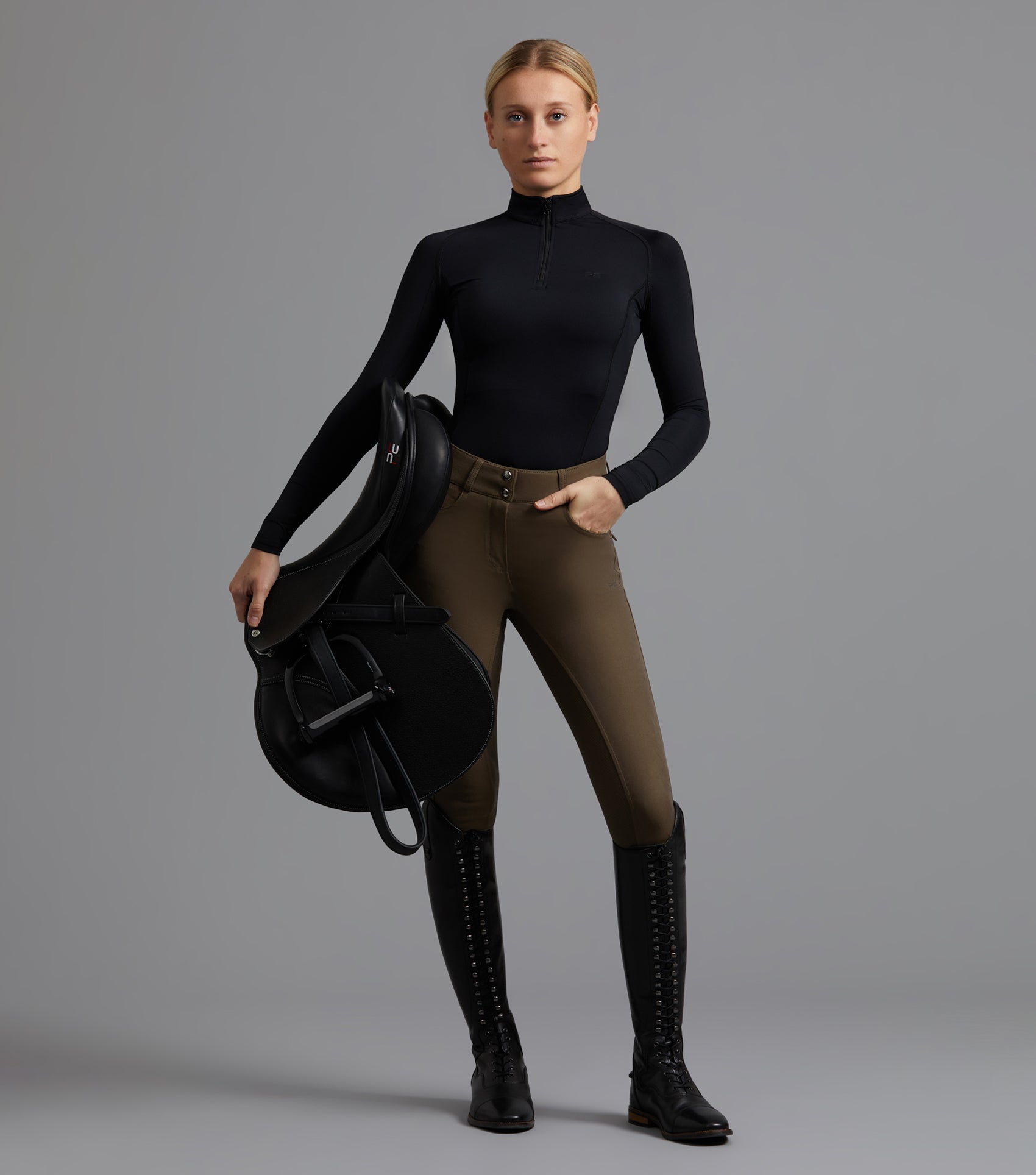 Premier Equine Virtue Ladies Full Seat Gel Riding Breeches