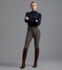 Description:Virtue Ladies Full Seat Gel Riding Breeches_Colour:Walnut_Position:1